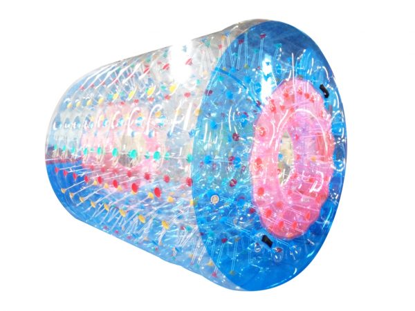 Jeu Gonflable Aquatique - Rouleau Transparent - Jeu pour Piscine