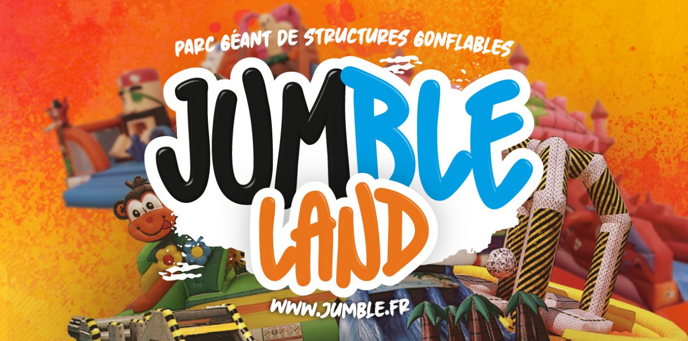 Jumble Land, parc éphémère de structures gonflables